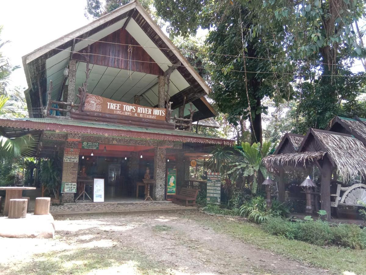 Tree Tops River Huts Khao Sok National Park エクステリア 写真