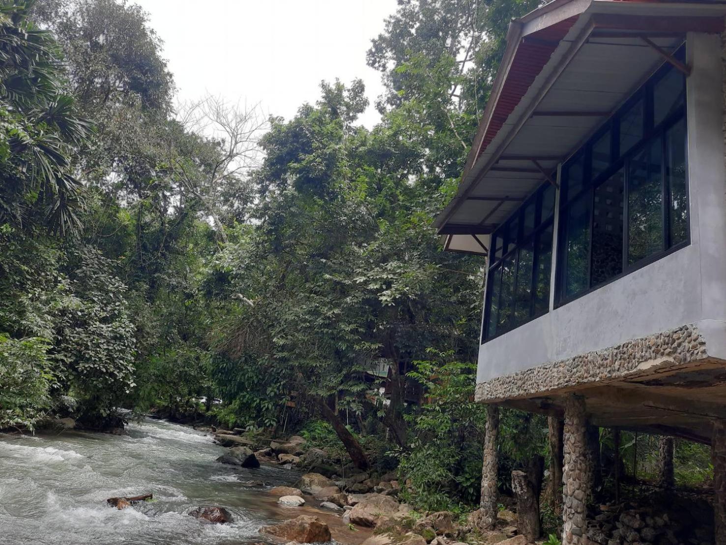 Tree Tops River Huts Khao Sok National Park エクステリア 写真